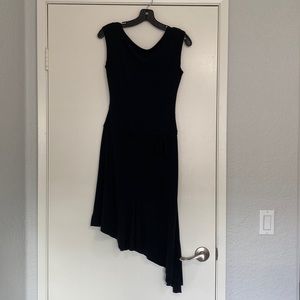 Wishes Wishes Wishes Black Party Asymmetrical Holiday dress size medium